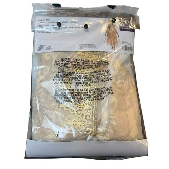 Golden Princess Halloween Dress Up Costume Child Large 12-14 - Picture 2 of 3